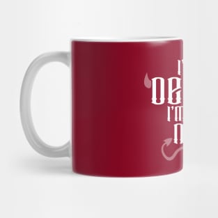 Good Omens: I'm a demon, I'm not nice (horns) Mug